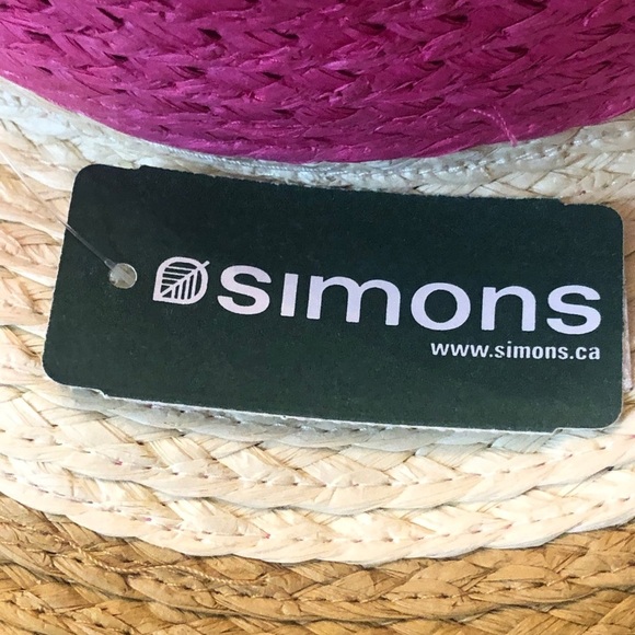 - Womens Summer Sun Hat. Tan & Pink. New with Tag. Breast Cancer Fundraise… - Picture 2 of 4